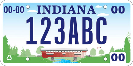 Indiana License Plate Design Indiana License Plate Design