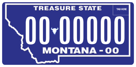 Montana License Plate Design Montana License Plate Design