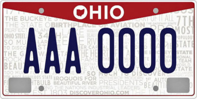 Ohio License Plate Design Ohio License Plate Design